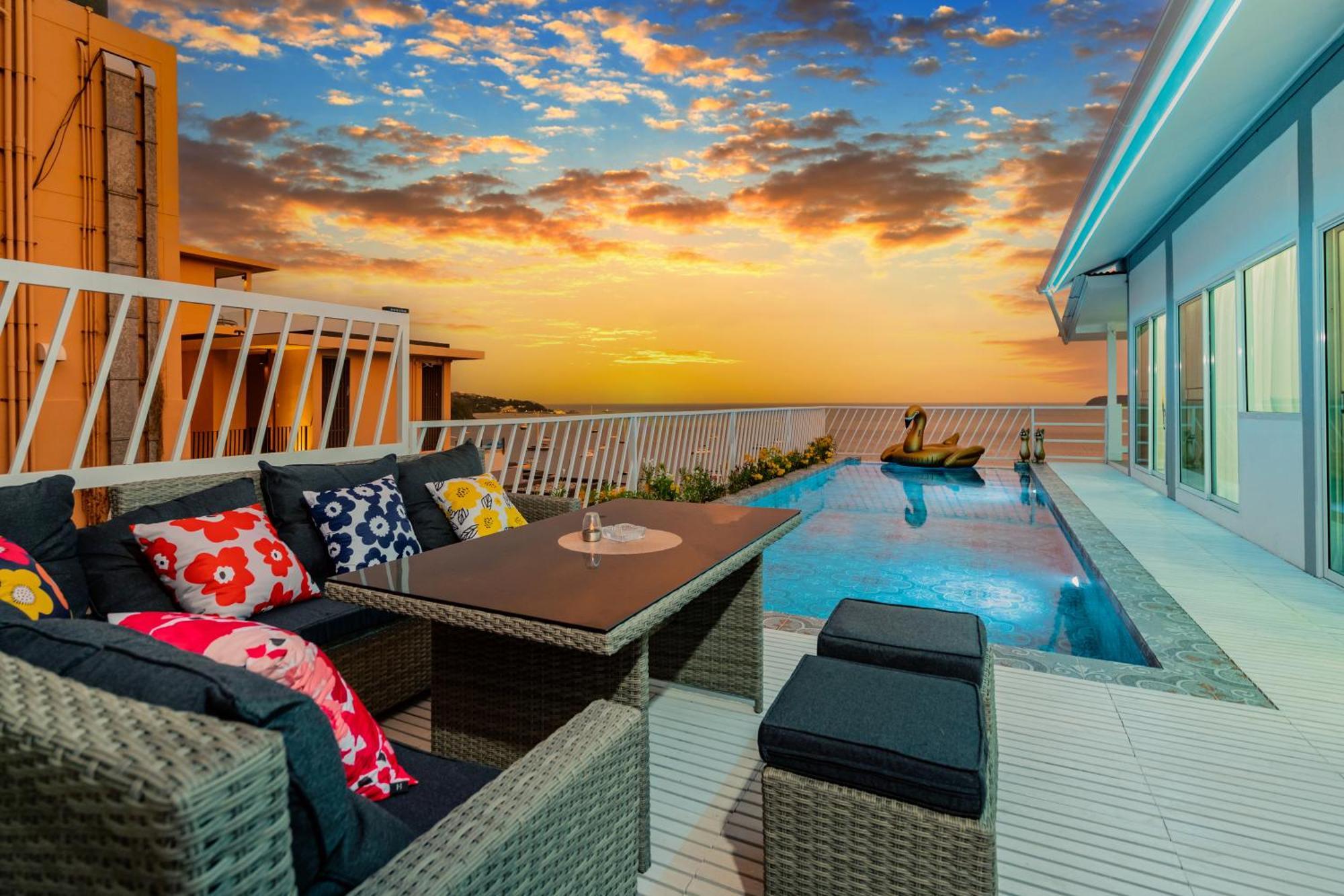 Mona Seaview Pool Villa Beach Front Aoyon Beach Ban Ao Makham Екстер'єр фото