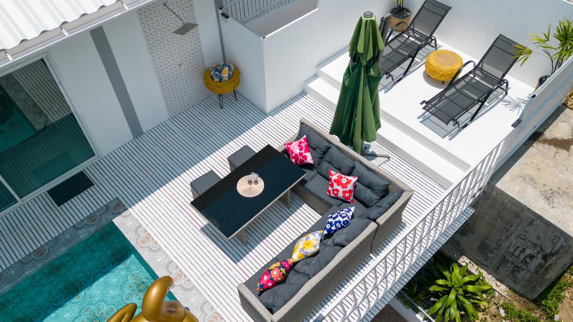 Mona Seaview Pool Villa Beach Front Aoyon Beach Ban Ao Makham Екстер'єр фото