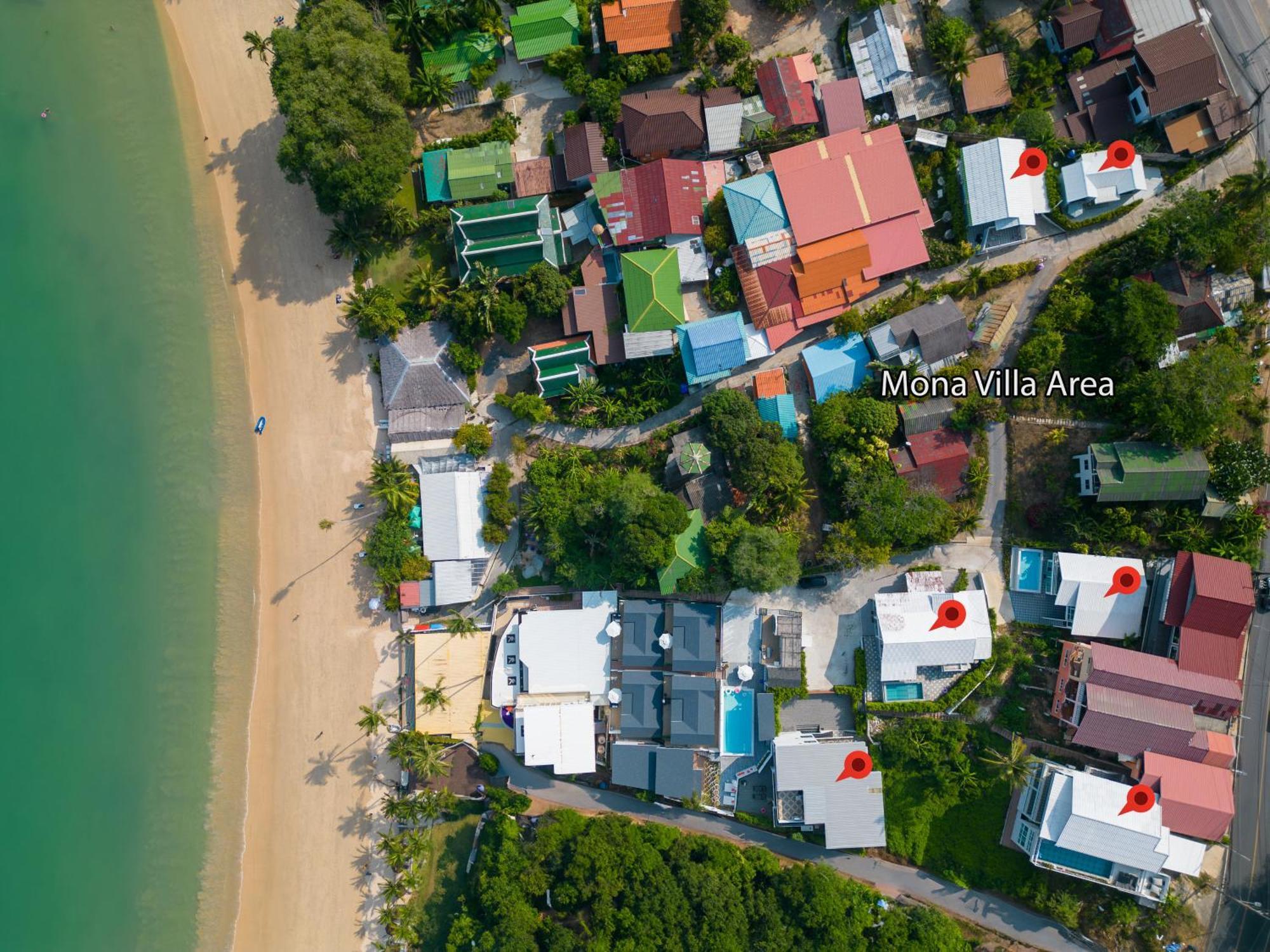 Mona Seaview Pool Villa Beach Front Aoyon Beach Ban Ao Makham Екстер'єр фото