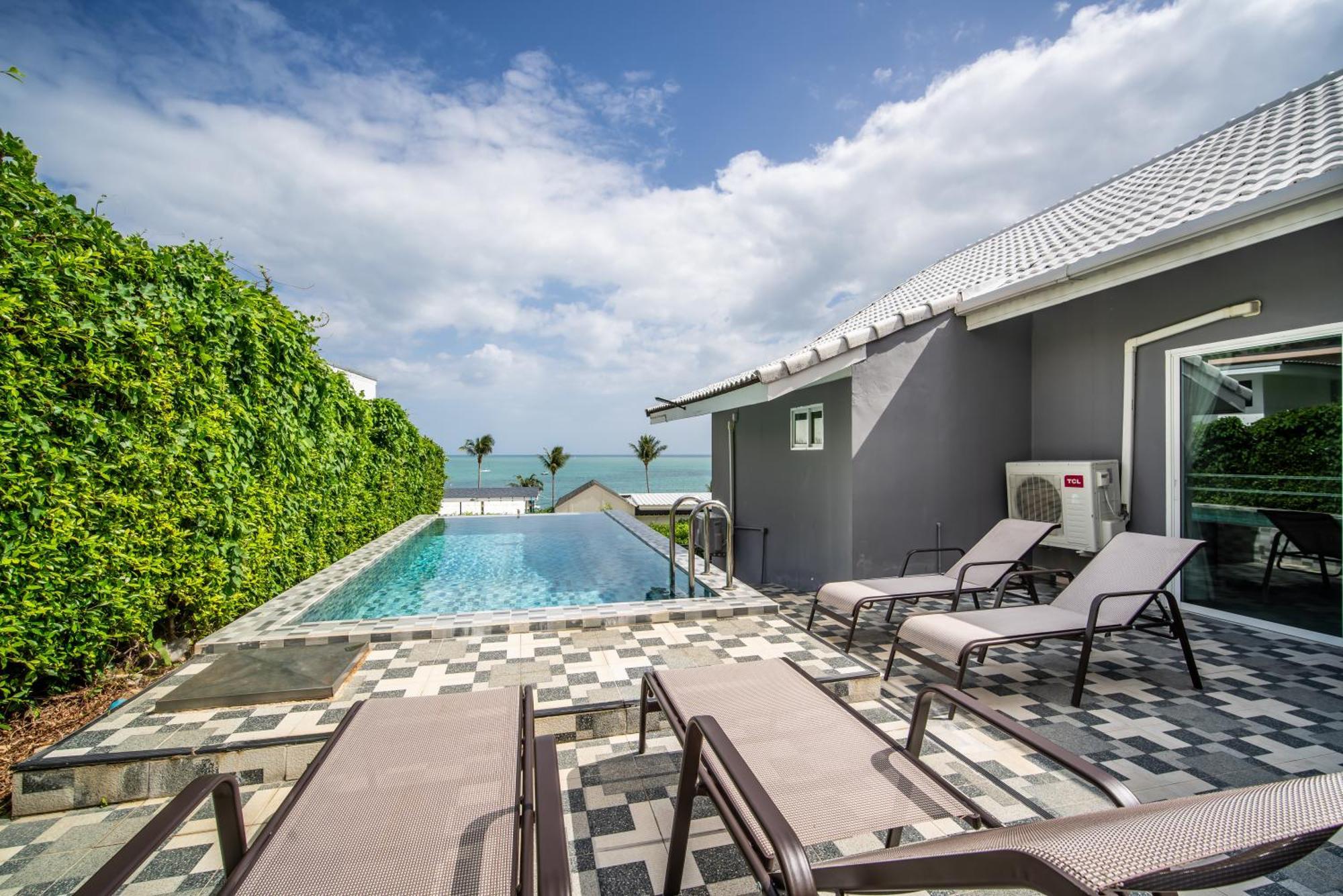 Mona Seaview Pool Villa Beach Front Aoyon Beach Ban Ao Makham Номер фото
