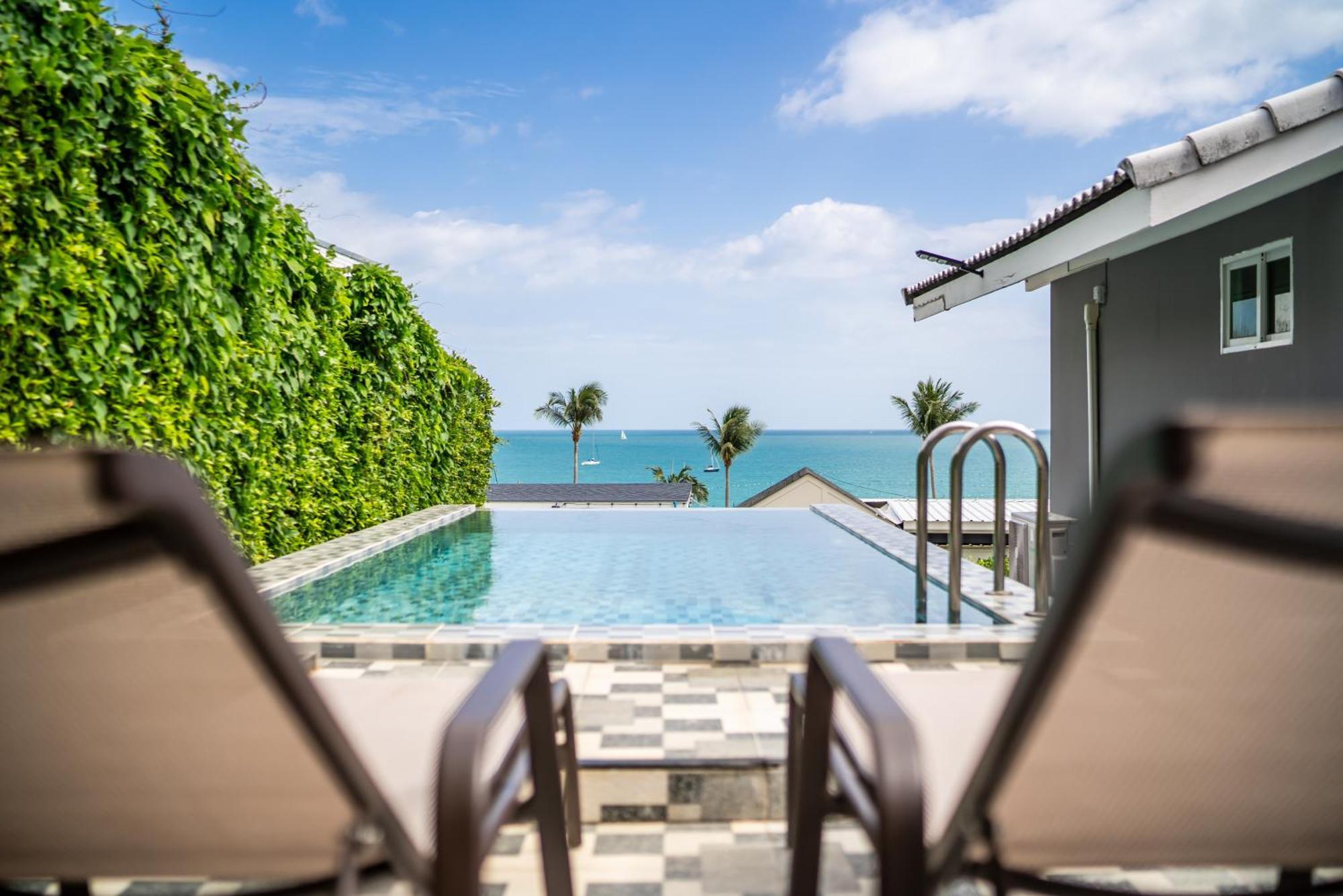 Mona Seaview Pool Villa Beach Front Aoyon Beach Ban Ao Makham Номер фото