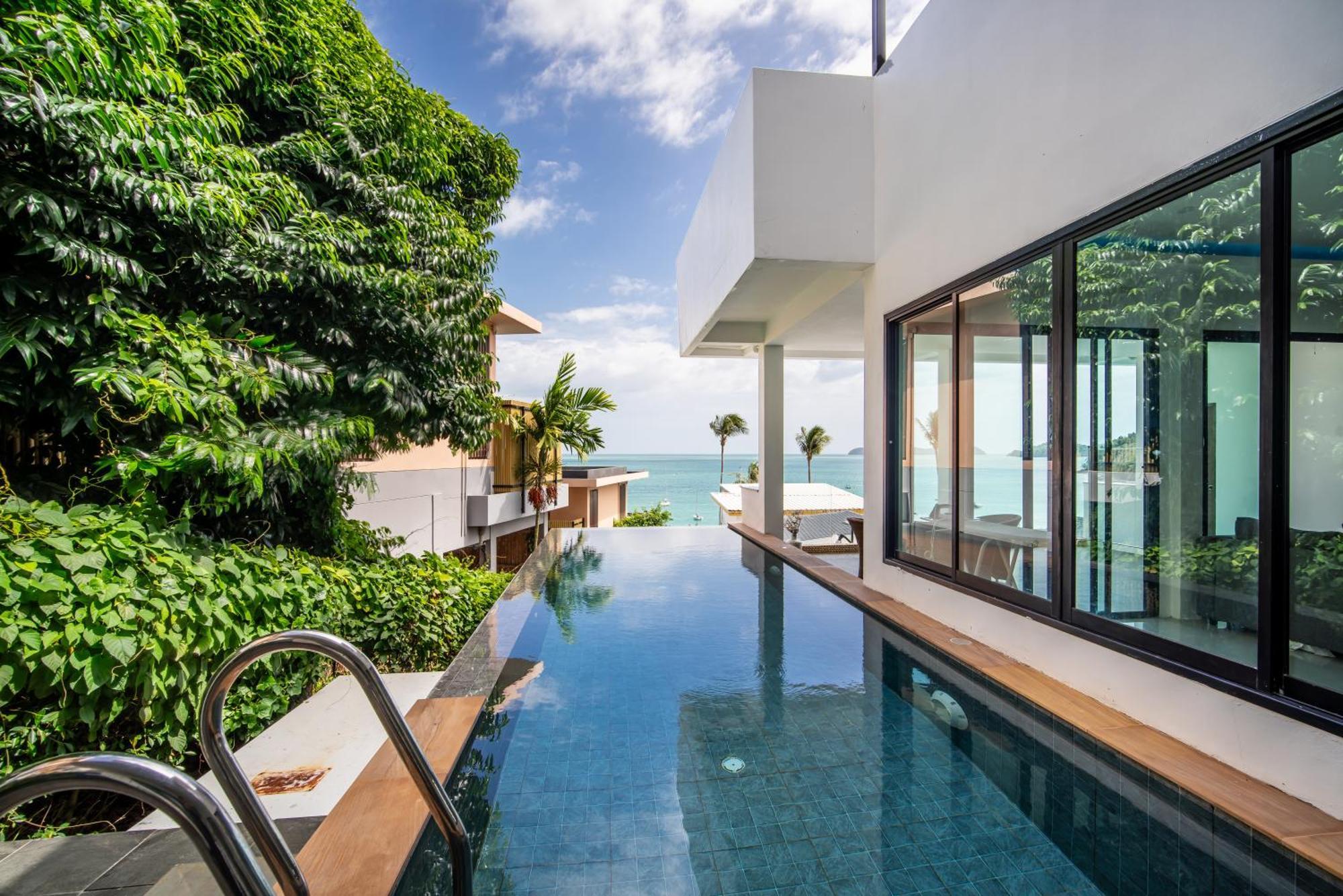 Mona Seaview Pool Villa Beach Front Aoyon Beach Ban Ao Makham Номер фото