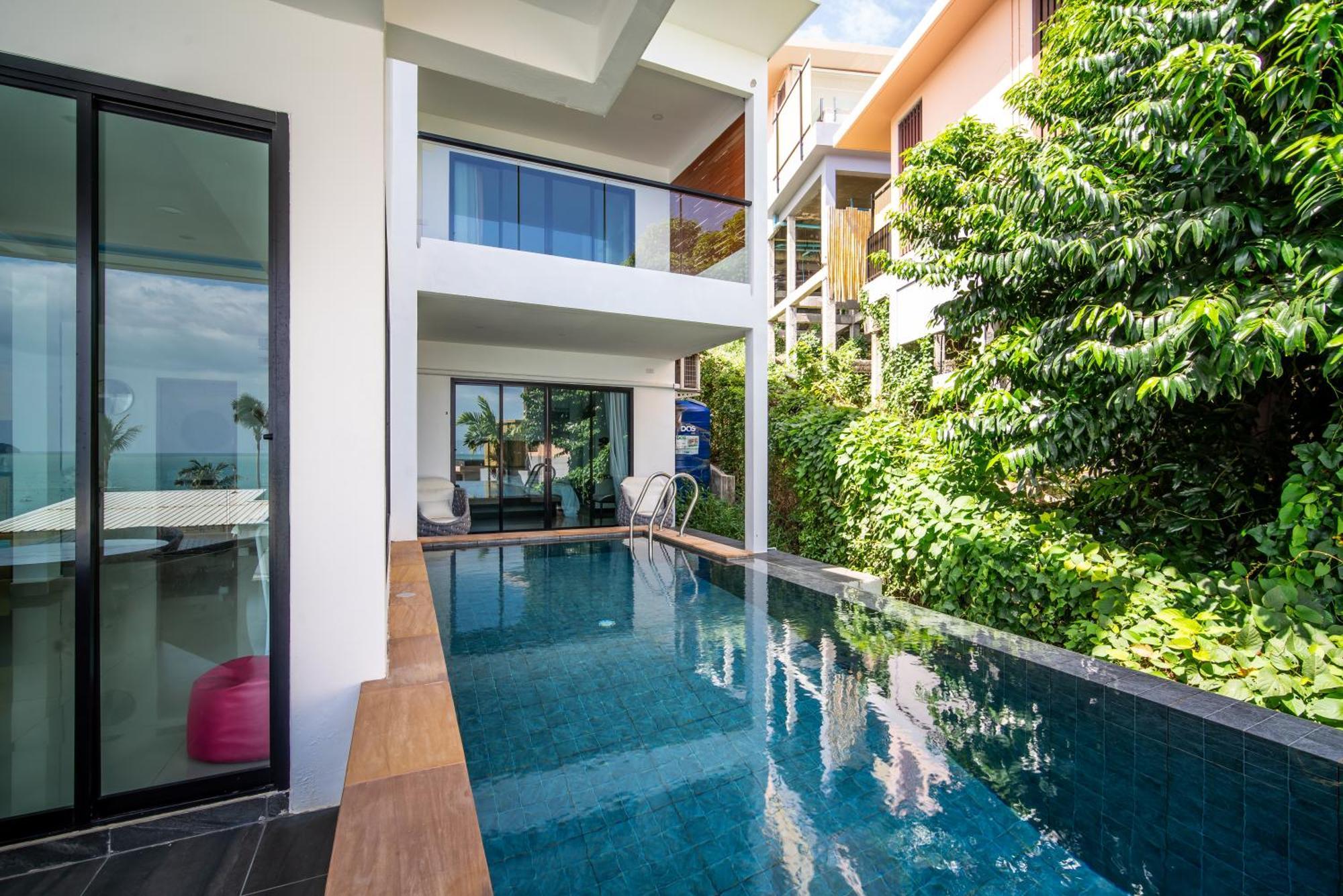 Mona Seaview Pool Villa Beach Front Aoyon Beach Ban Ao Makham Номер фото