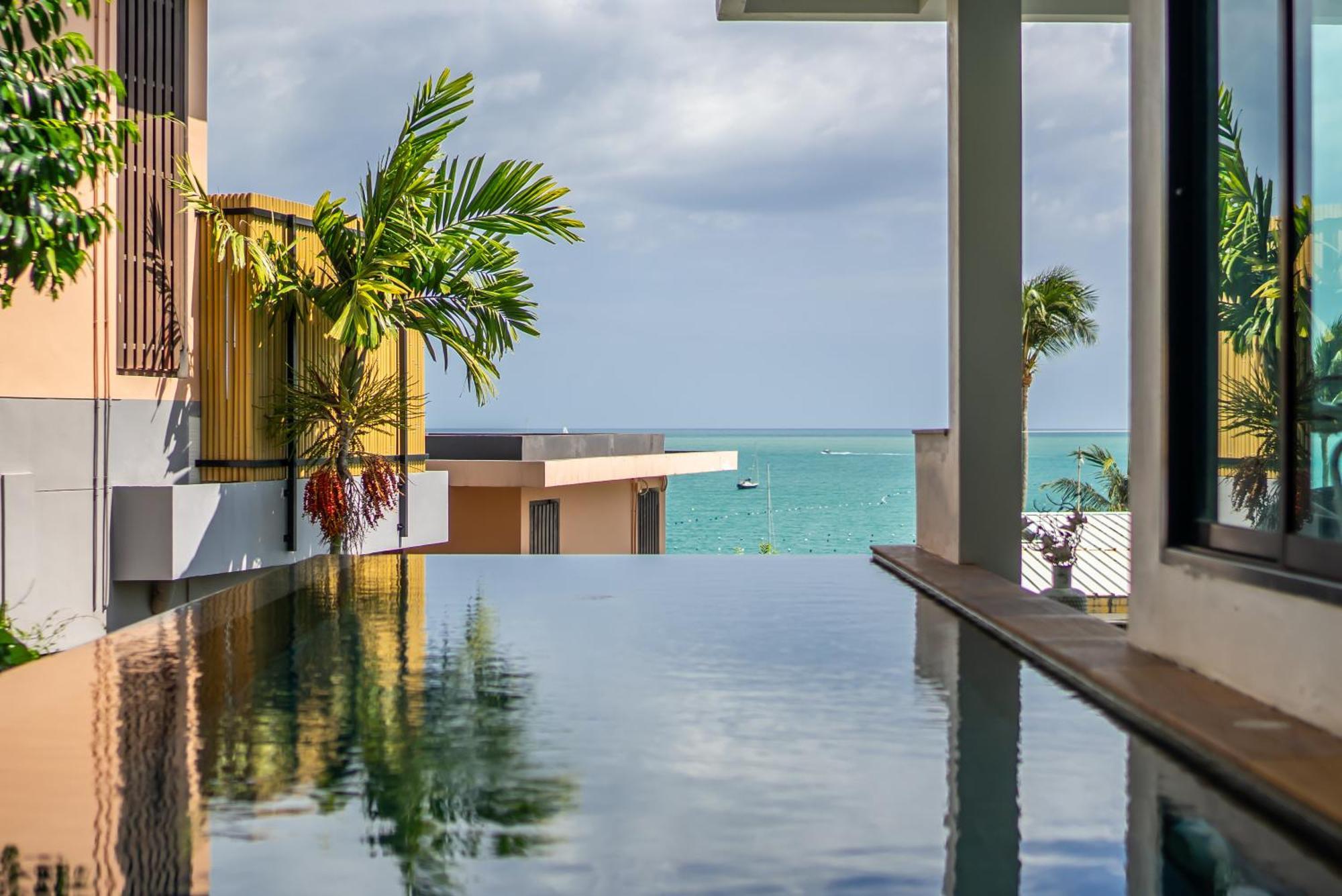 Mona Seaview Pool Villa Beach Front Aoyon Beach Ban Ao Makham Номер фото